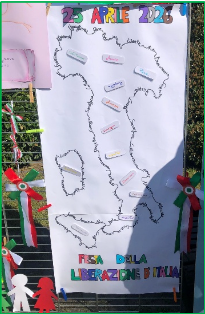 Celebrazione del 25 Aprile: la voce dei nostri studenti tra arte, memoria e cittadinanza attiva