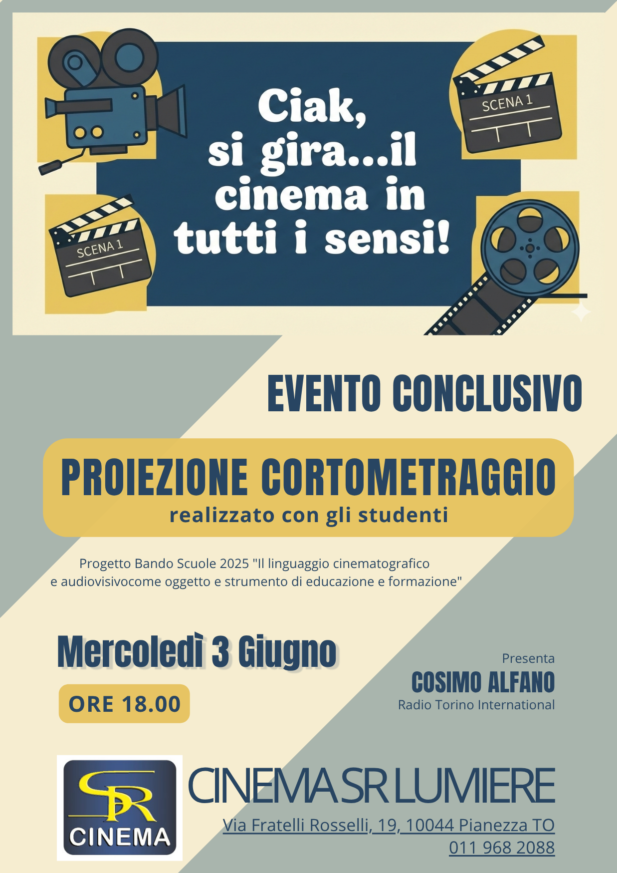 La scuola diventa un set: gli studenti della Valsusa e della cintura torinese conquistano il cinema